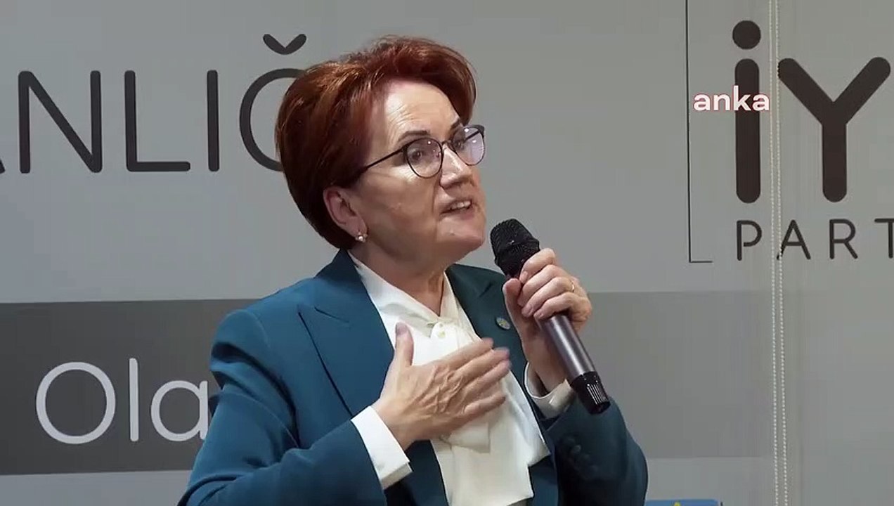 Akşener'den açıklama: 'İYİ Partililer çalışmadı' koskoca kuyruklu bir yalandır'