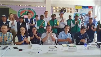 Acordo para retomar cessar-fogo na Colômbia