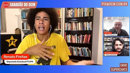 02 Setembro 2023 DCM entrevista Deputado Estadual Renato Freitas (PT-PR) #cortes