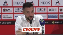 Farioli : « On est dans une progression exponentielle » - Foot - L1 - Nice