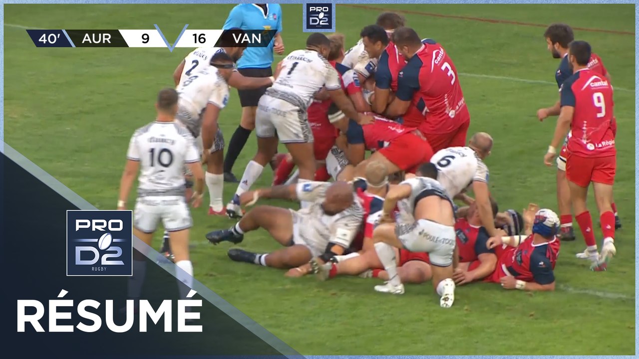 PRO D2 Saison 2023/2024 J03 - Résumé Stade Aurillacois-RC Vannes