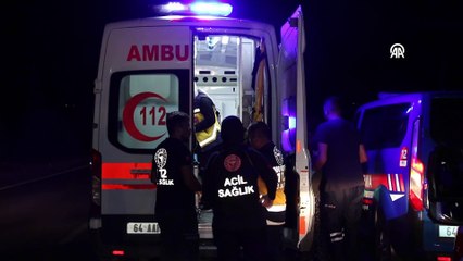 Uşak'taki trafik kazasında 1 kişi öldü, 4 kişi yaralandı