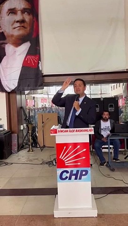 CHP'li Umut Akdoğan Sincan Belediye Başkanlığına adaylığını açıkladı