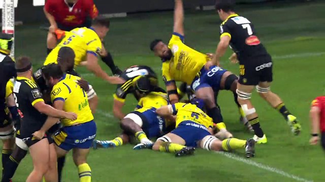 TOP 14 - Essai de Peceli YATO (ASM) - ASM Clermont - Stade Rochelais - Saison 2023-2024