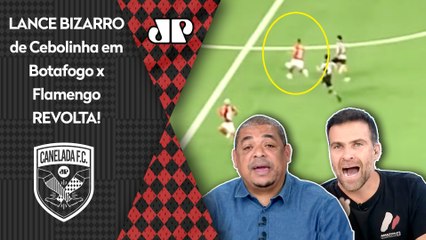"OLHA ISSO! QUE BOS%@! OU É BURRICE OU..." LANCE de Cebolinha em Botafogo x Flamengo REVOLTA!