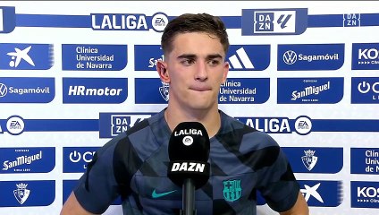 Gavi: "Es un sueño llegar a los 100 partidos con el Barça"