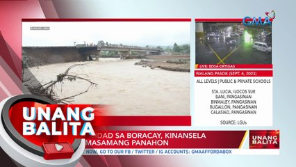 Ilang barangay, binaha dahil sa ilang oras na paguulan | UB