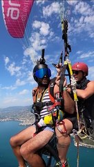 Bungee Jumping From a Paraglider