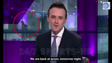 Hilarious Moment: Arsenal-Supporting Journalist is Seen Jumping for Joy Live on Channel 4 News