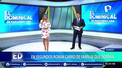 En segundos roban un auto que estaba estacionado en calle de Surco