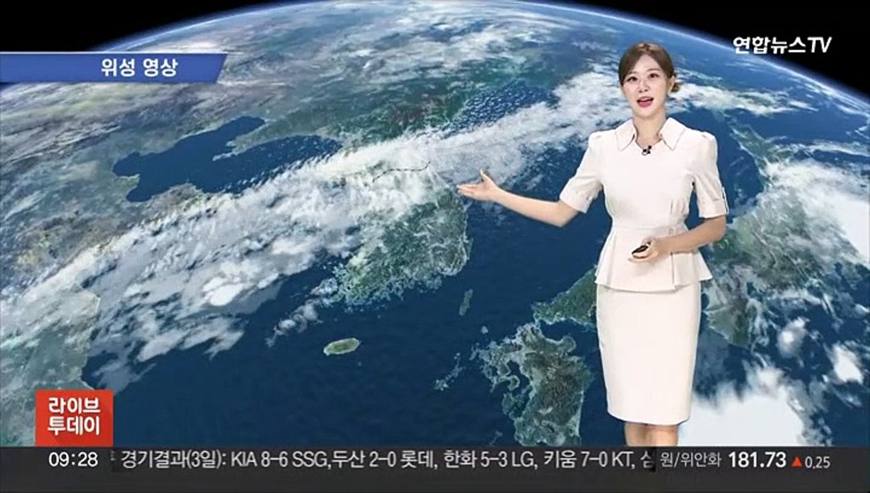[날씨] 한낮 30도 안팎 더위…내륙 소나기·동쪽 비
