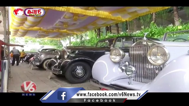 Historical Cars Association Of India Holds Vintage Car Exhibition At Madras | V6 Weekend Teenmaar