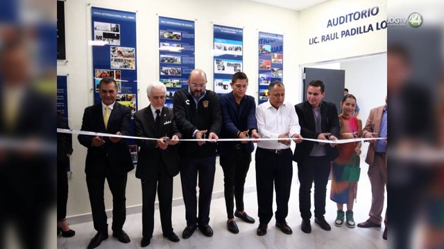 Con el nombre de Raúl Padilla López, preparatoria San José del Valle de la UdeG inaugura auditorio