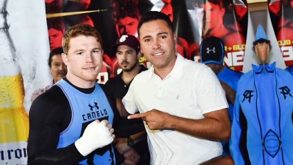 Saul "Canelo" Alvarez tilda de hipocrita a Oscar de la Hoya