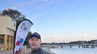 Mark Pacey's marathon swim for The Bloody Long Day 2023