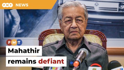 I’ll continue speaking out on 3R issues, Dr M vows