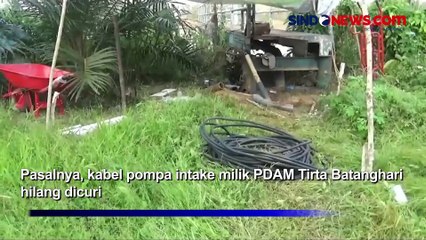 Kabel Pompa Intake Dicuri, Ribuan Pelanggan PDAM Batanghari Kesulitan Dapat Air Bersih