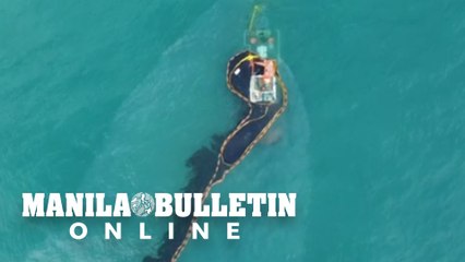 PCG attempts to control oil spill as tugboat sinks off Cebu