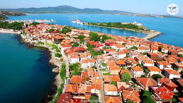 SOZOPOL, Bulgaria 4K Ultra HD 60fps by Drone - Beach Lover's Paradise