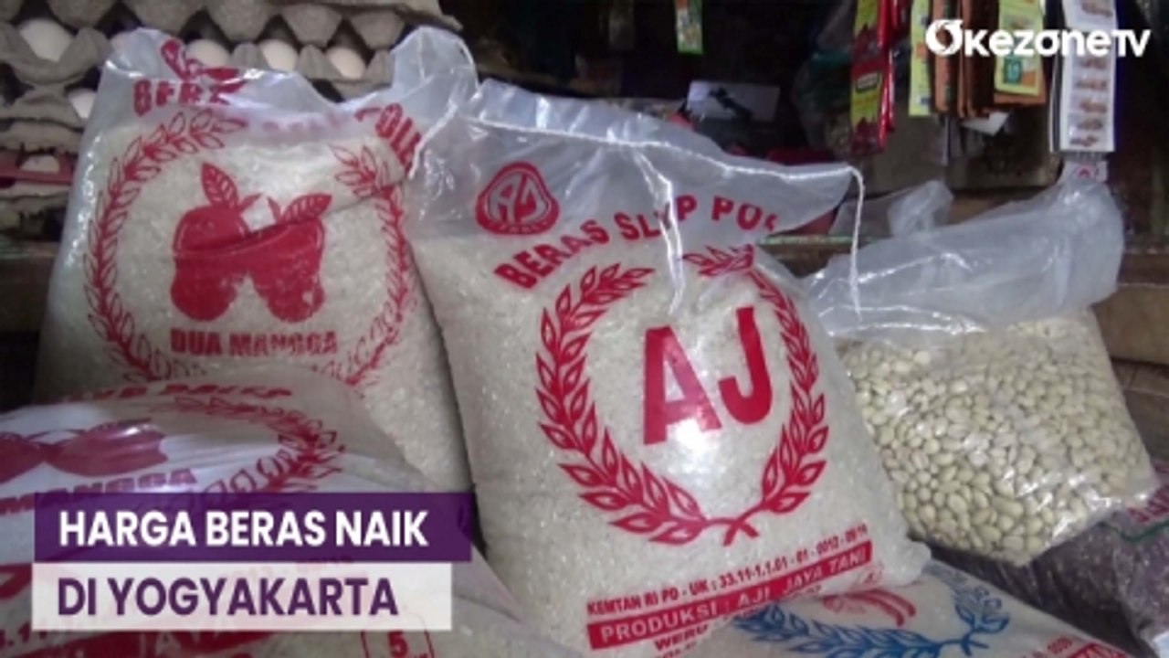 Harga Beras di Yogyakarta Naik, Pedagang Mengeluh