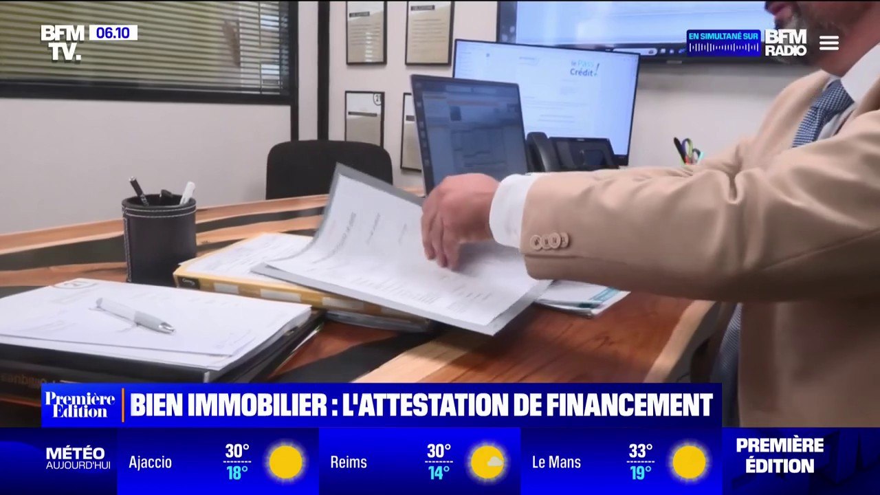 Bien immobilier: les nouveaux acquéreurs devront prouver leur capacité d'emprunt par une attestation de financement