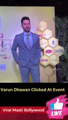 Varun Dhawan Clicked At Event