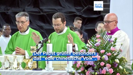 Papst in der Mongolei: Franziskus grüßt besonders das "edle chinesische Volk"