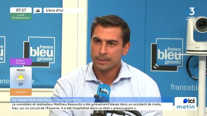 Jean-Baptiste Beyries, responsable papeterie chez Cultura