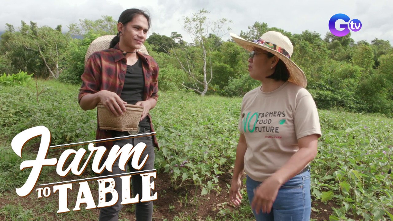 Chef JR Royol tries out the vegetables from Yumi’s Farm | Farm To Table