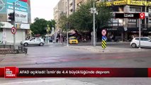 AFAD açıkladı! İzmir'de 4.4 büyüklüğünde deprem