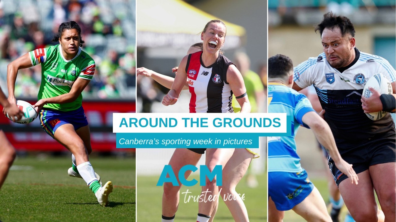 Canberra's sporting week in pictures