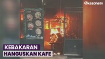 Kebakaran Hanguskan Kafe di Bojonegoro, Jawa Timur