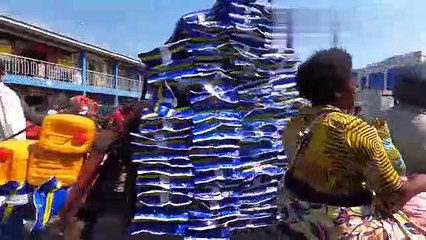 African made Scooter, Chukudu, watch how to operate it.