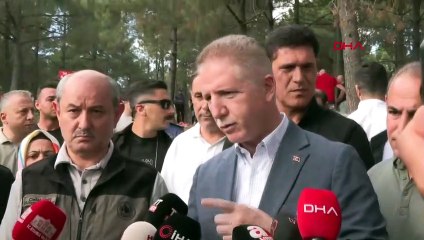 İstanbul Valisi Sultangazi Kent Ormanı'ndaki Yangın Hakkında Bilgi Aldı