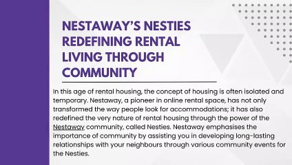 NestAway’s Nesties_ Redefining Rental Living Through Community