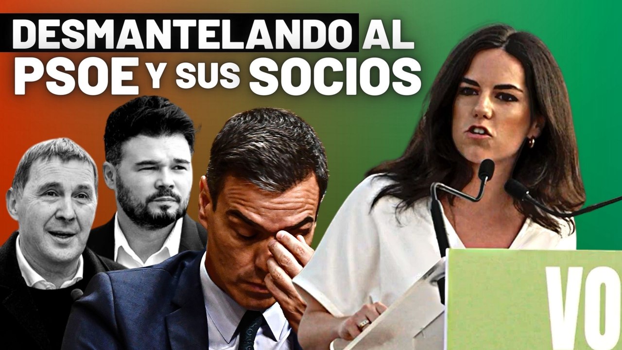 Los tres minutos en los que Pepa Millán (VOX) arrasa a Pedro Sánchez y sus socios