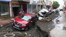 Samsun'da Sel Felaketi: Otobüs Sel Suyunda Mahsur Kalan 17 Kişi Kurtarıldı