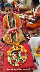 #Aarti of Sadguru #AniruddhaBapu performed during Paduka Pradan Sohala 2022
