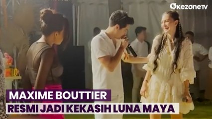 Maxime Bouttier Akhirnya Ungkapan Rasa Cintanya untuk Luna Maya