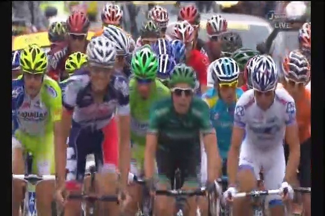 ツール・ド・フランス2012 第5ステージ 20120705 （ラスト30分のみ）