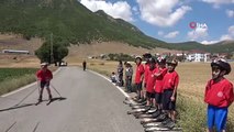 Les athlètes de ski sur roues de Bitlis se préparent pour Tatvan
