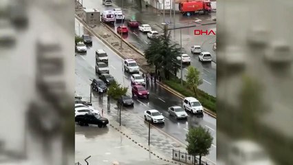 Trafikte tartıştığı sürücüye tabancayla ateş açarken kazara eşini öldürdü