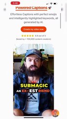 Une Application de Sous-Titres Automatique Stylé : Submagic (maintenant disponible sur Mobile)