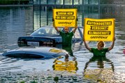 Greenpeace protestiert in München vor Beginn der IAA