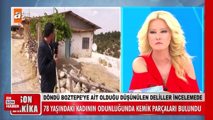 Döndü Boztepe kaybında yeni gelişme: Kemik parçaları bulundu