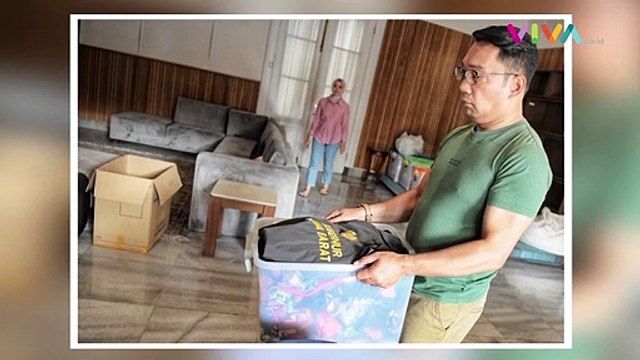 Momen Haru Ridwan Kamil Angkat Kaki dari Rumah Dinas