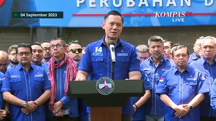 [FULL] Keterangan AHY soal Arah Koalisi Demokrat di Pilpres 2024 Pasca Cabut Dukungan ke Anies