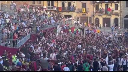 Giostra del Saracino ad Arezzo, vince Porta Crucifera