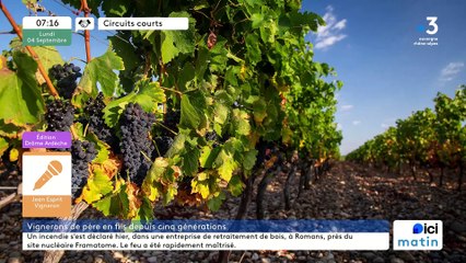 A Pont de l’Isère, en plein cœur de l’appellation Crozes-Hermitage, le Domaine "Jean Esprit"