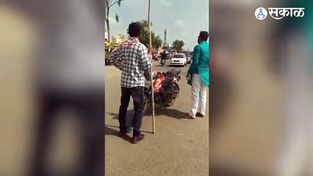 सिल्लोड येथील आंदोलनात दुचाकी पेटवून देणारे गोळेगाव खुर्दचे उपसरपंच अनिल बनकर